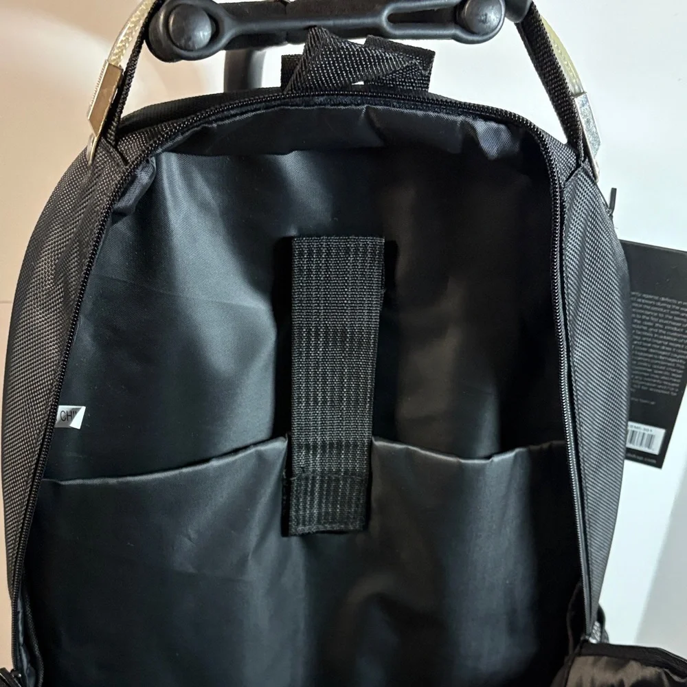 Dukap Eminent Laptop Backpack, Black, NWT